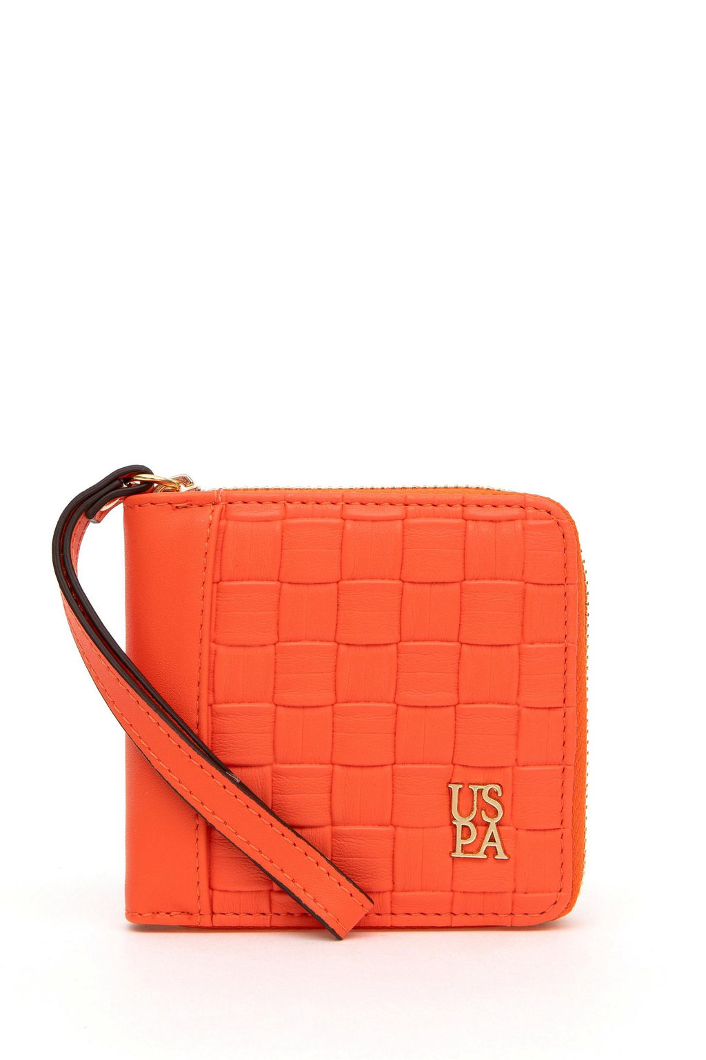 Женский оранжевый кошелек - U.s. polo assn фото 4