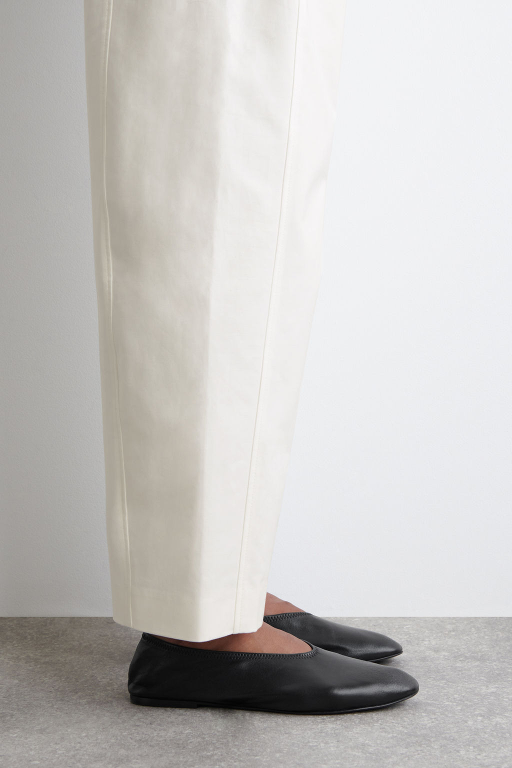 PANTAL?N BARREL LEG DE ALGOD?N PIMA - H&m фото 4