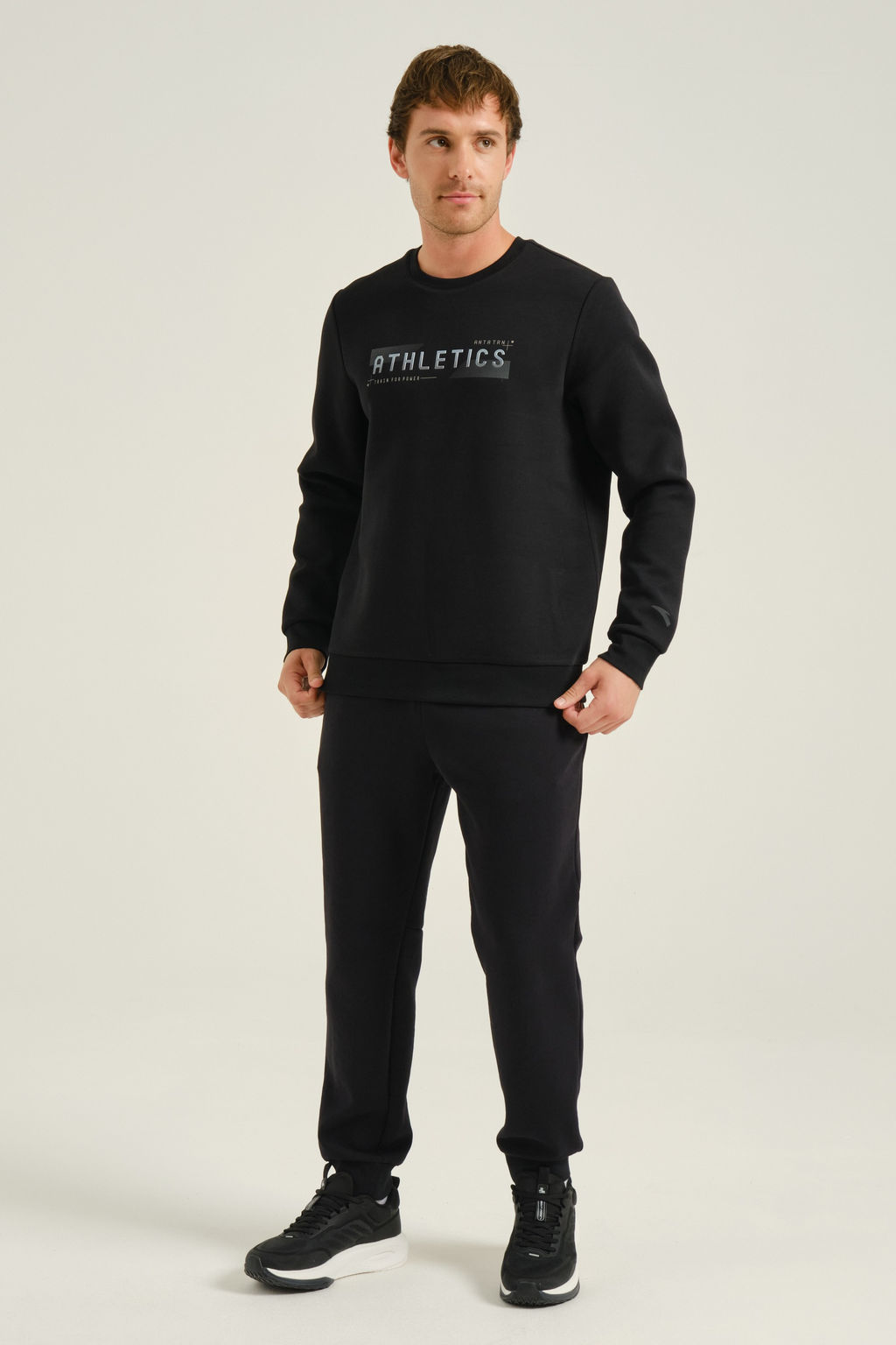 Свитшот Черный - Anta фото 8