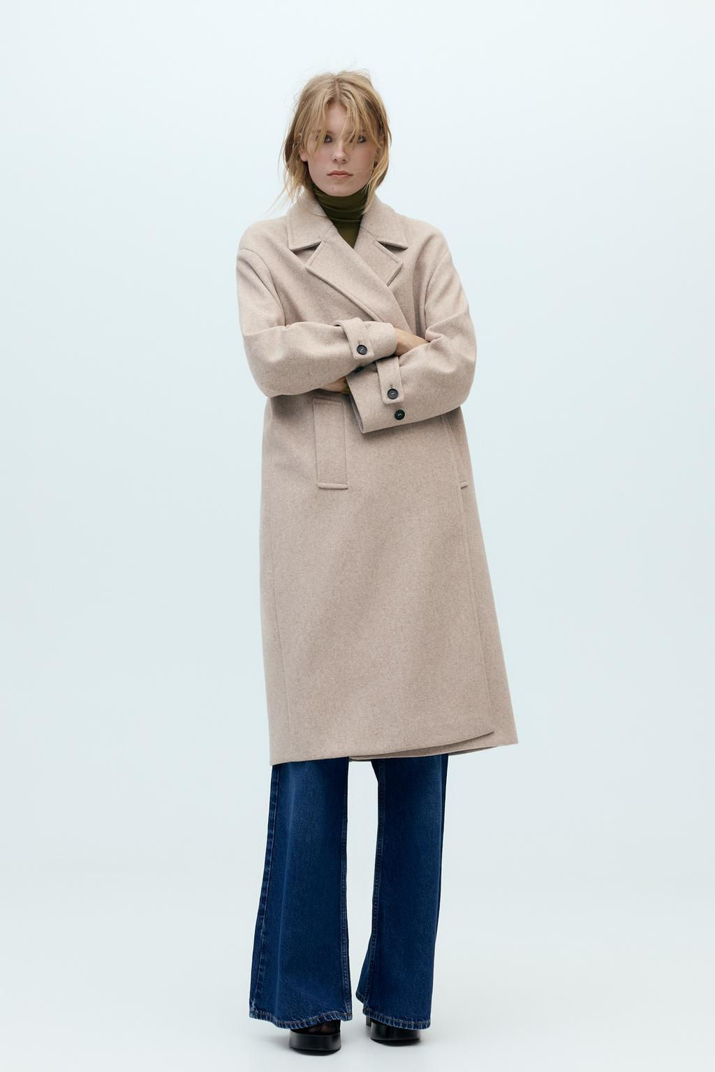 OVERSIZED SOFT COAT - Zara фото 10