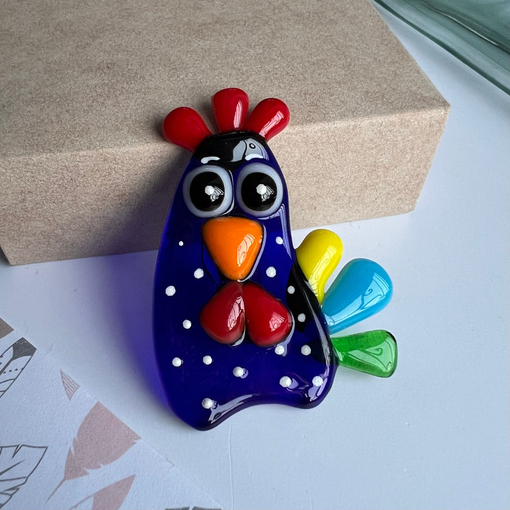 Брошь Курочка - Стрекоза фото 4