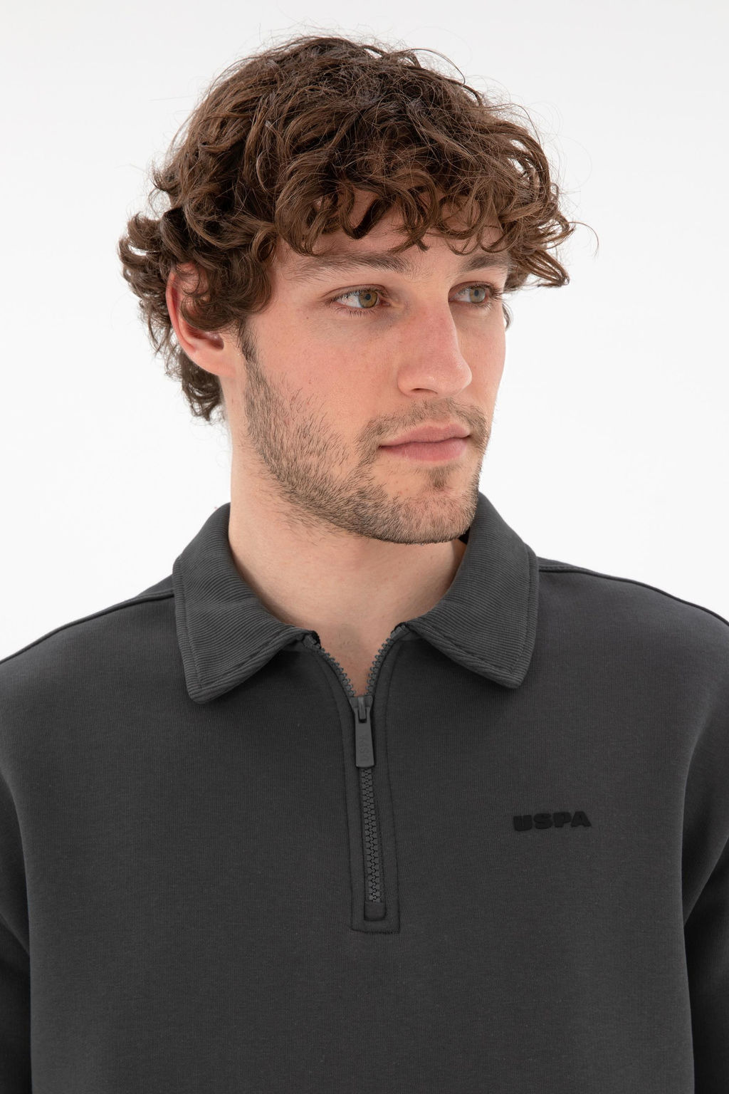 Мужская базовая толстовка Anthracit Неожиданная скидка в корзине - U.s. polo assn фото 2