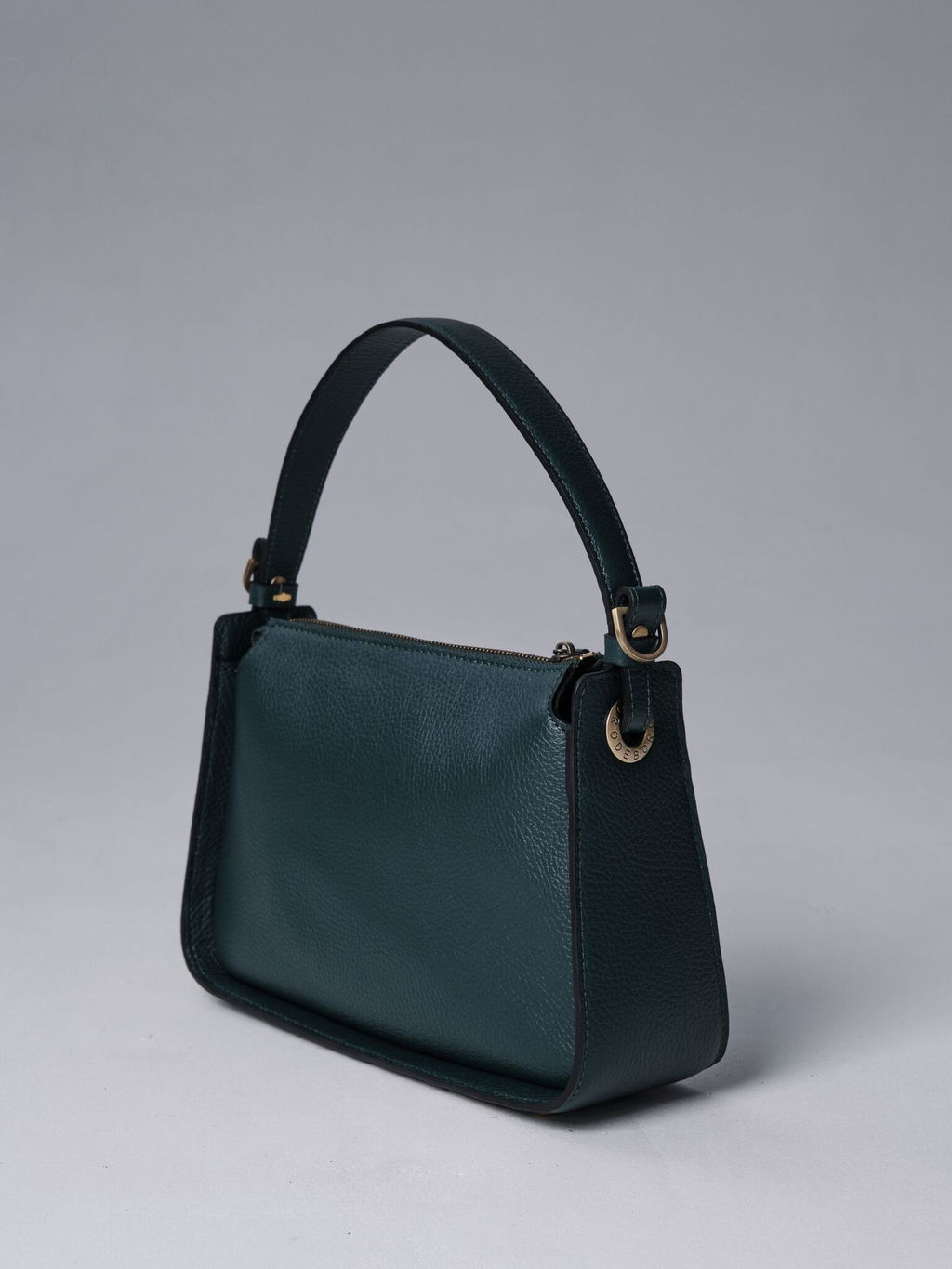 Сумка кожаная на плечо Deboro 30790 форест