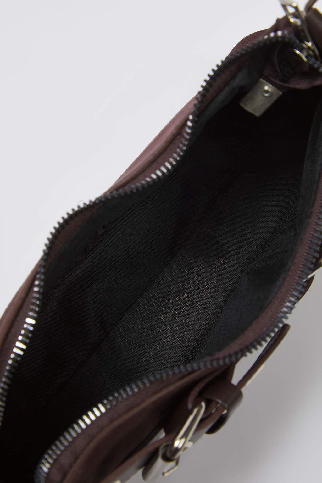 Kahverengi Kusgozu Kemer Toka Detayl? Orta Boy Kad?n Baget Omuz Canta TAKSS25OC00069