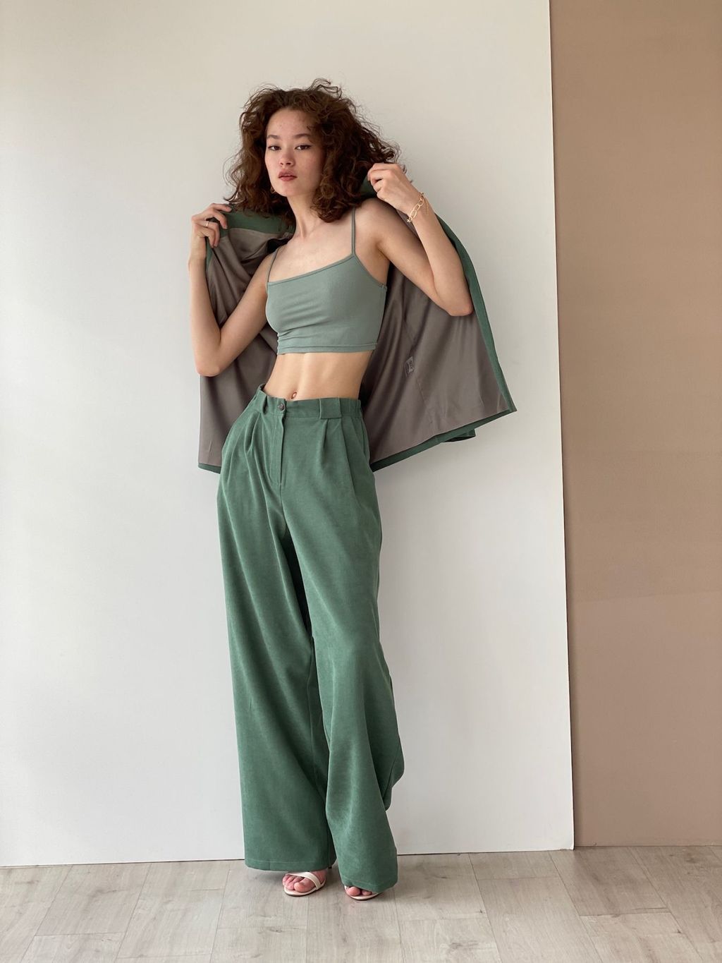 Жакет удлинённый с английским воротником - Martichelli фото 49