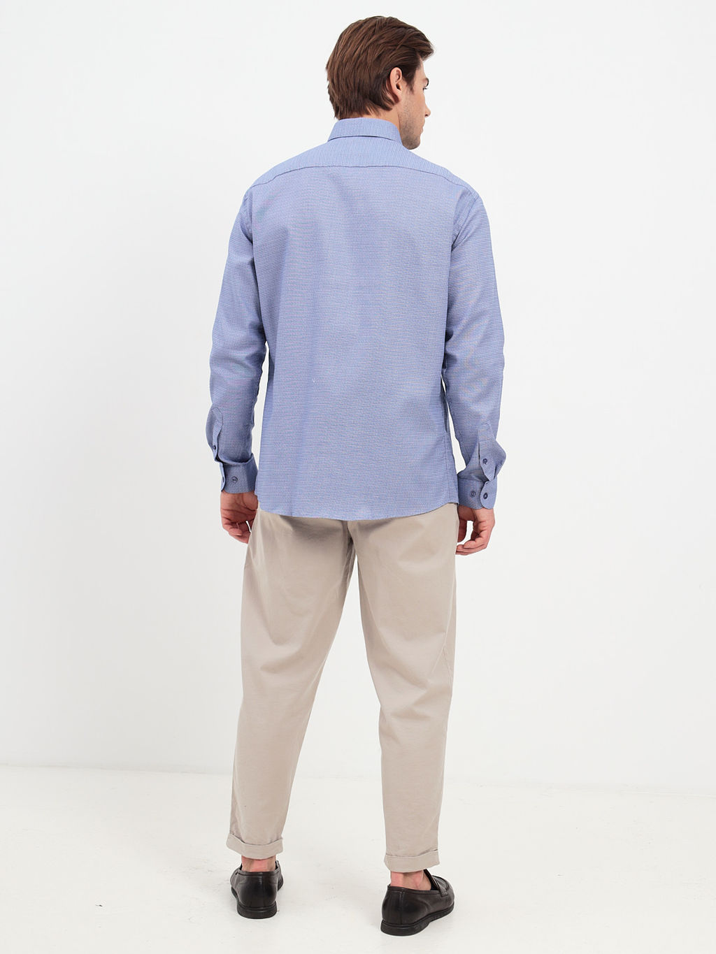 Сорочка мужская длинный рукав GREG 213/131/0102/Z/1p  фото 6