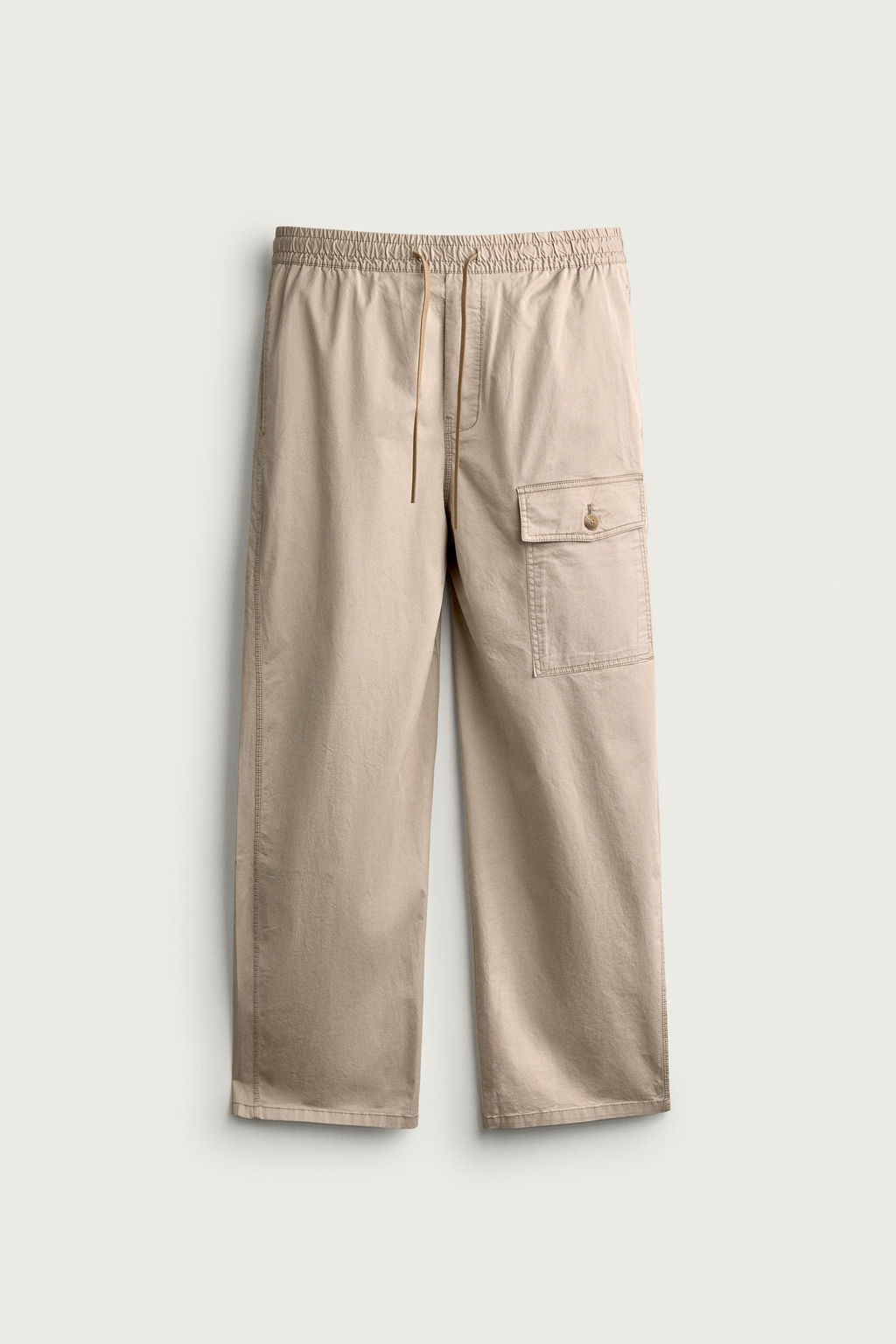 PANTAL?N CARGO RELAXED FIT / Beige - Zara фото 6