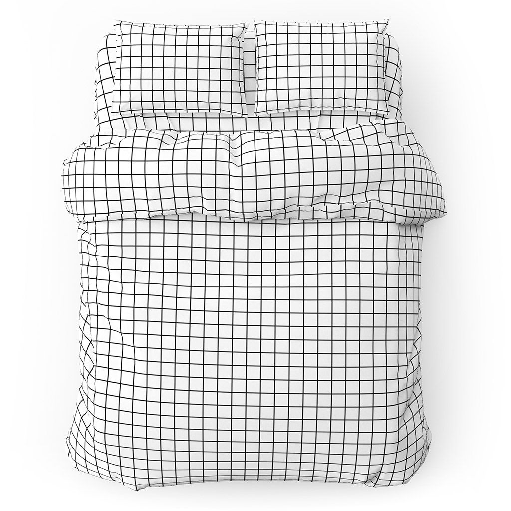 Постельное белье, комплект 1,5 спальный "Таттерсол, б/з" 4 предмета: пододеяльник 145х215см, простыня 150х220см, 2 наволочки 70х70см с клапаном-запахом, бязь "Комфорт" 121г/м2, хлопок 100%, упаковка "классическая" ПВХ 32х41см, "Домашняя мода" (Россия