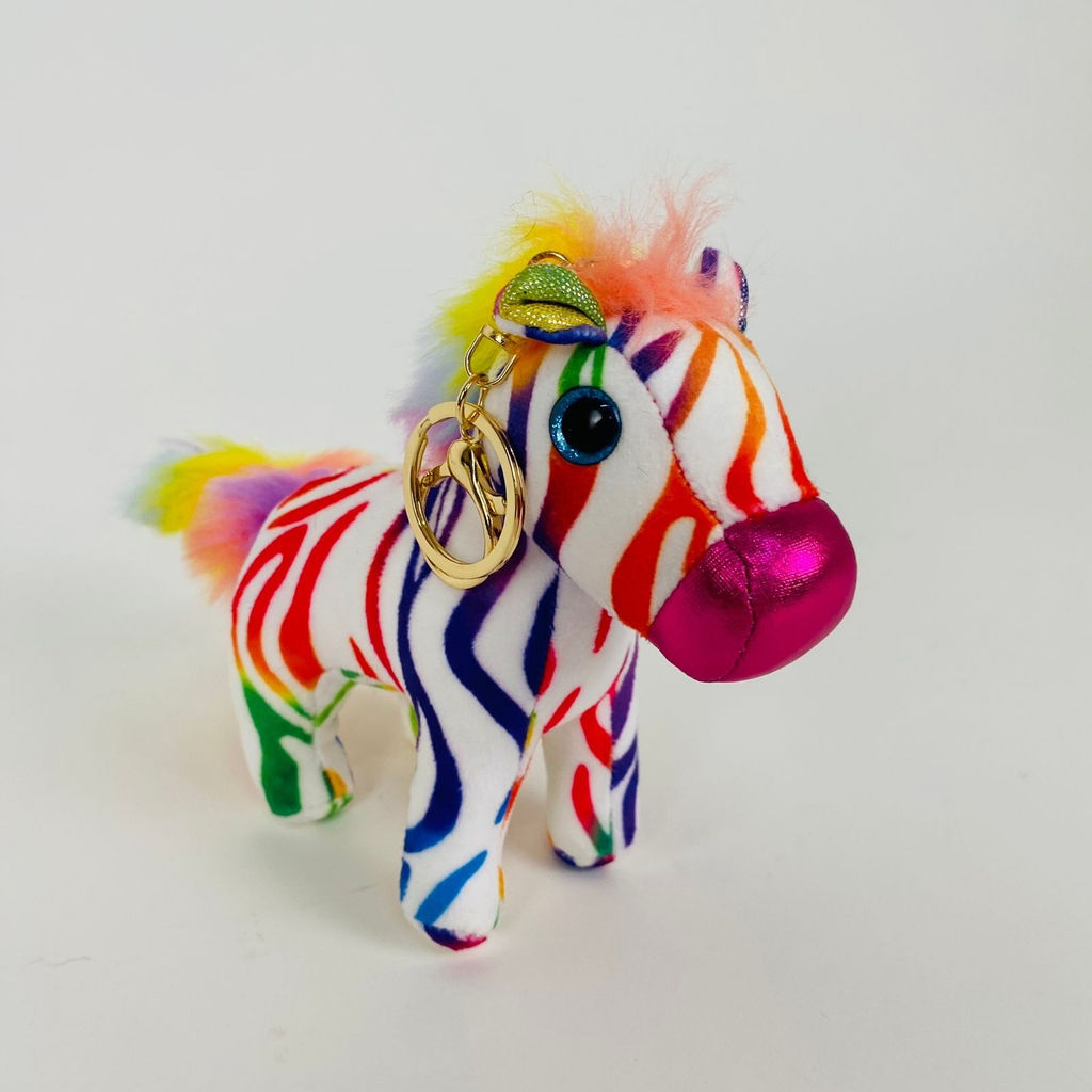 Мягкая игрушка Брелок Зебра 13 см - Storyland фото 9