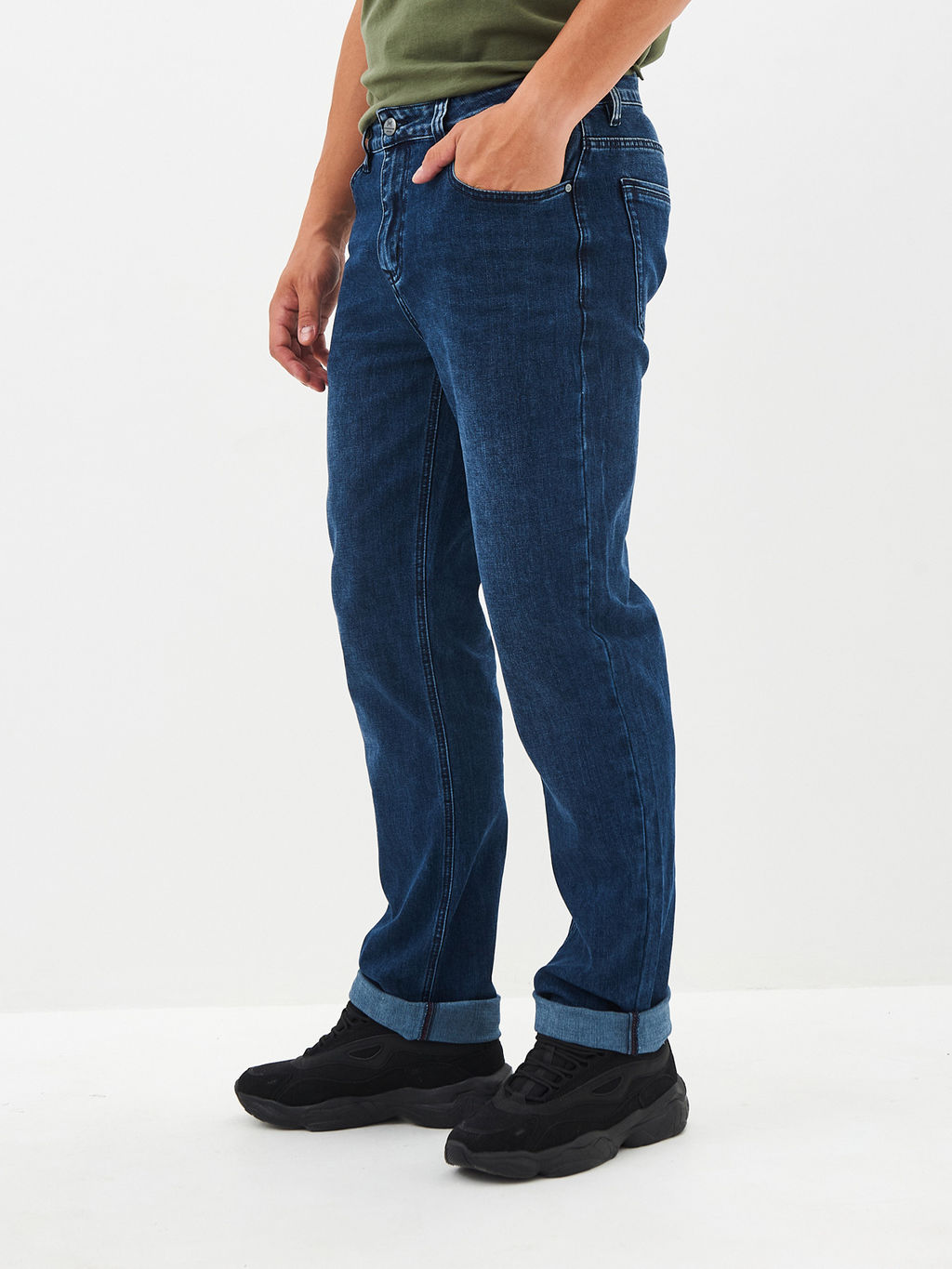 Мужские джинсы Широкие