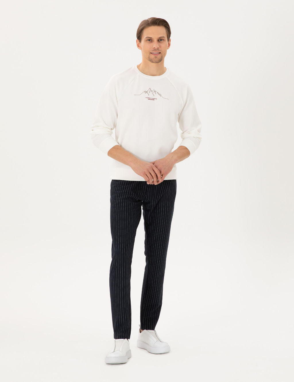 Спортивные штаны Pierre Cardin Slim Fit темно-синие
