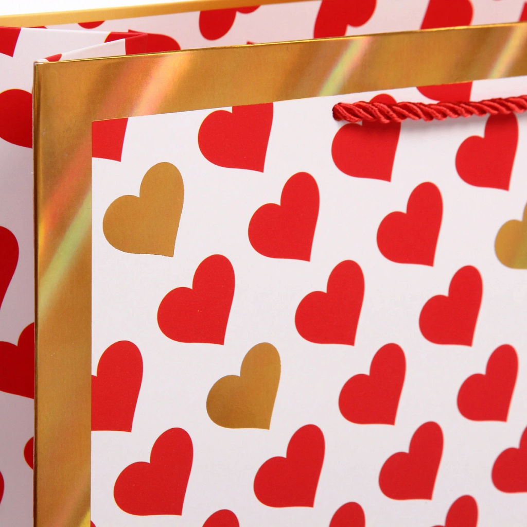 Пакет подарочный "My love" 31*42*12 см