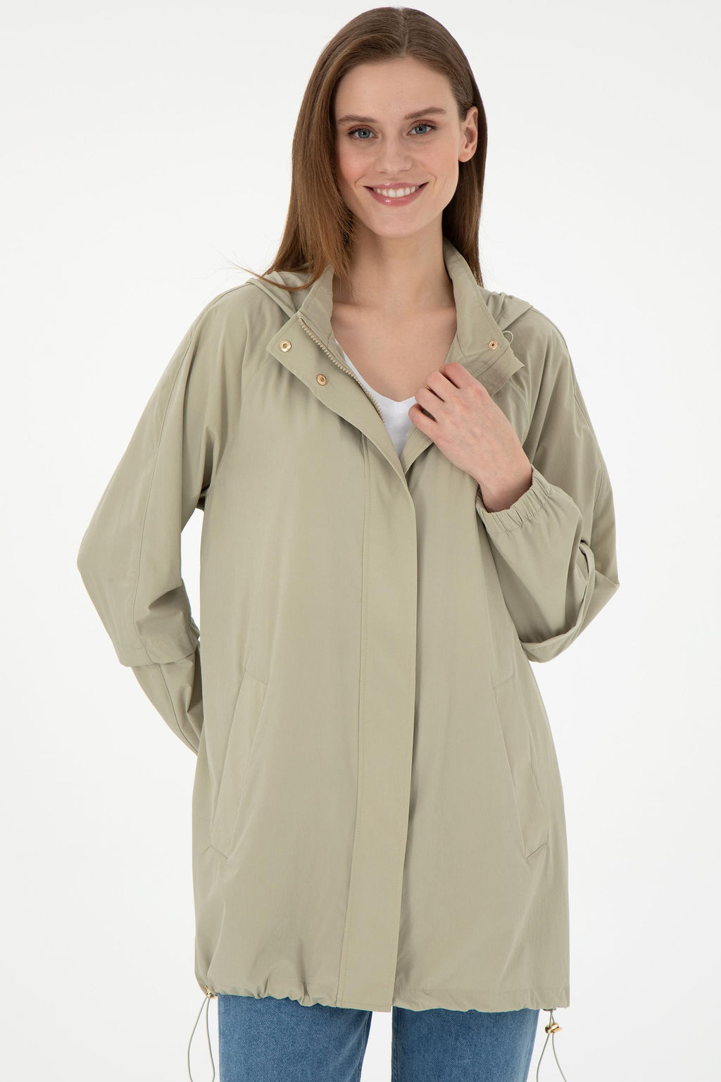 Kad_n A__k Haki Tren_kot - U.s. polo assn фото 3