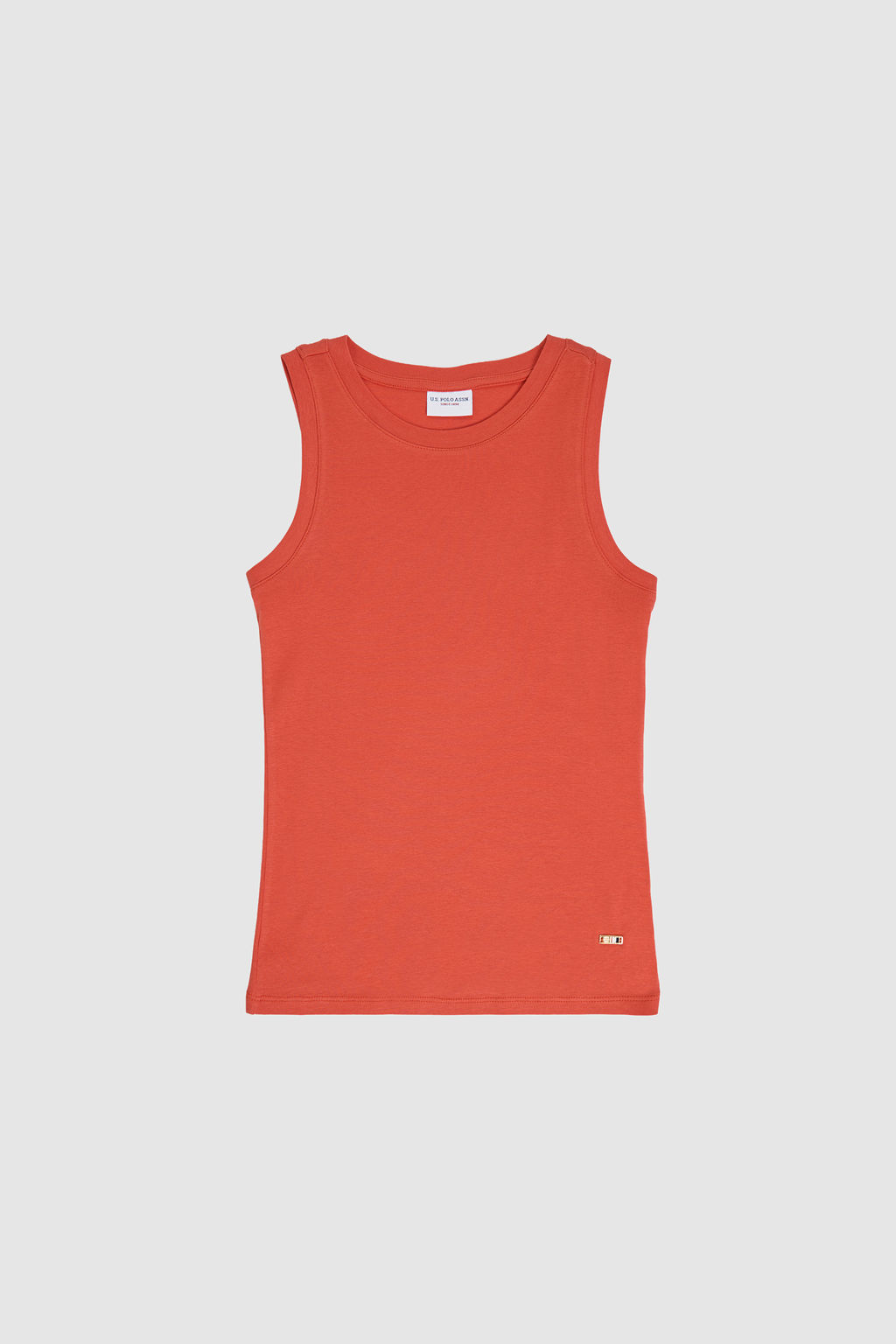 Kad_n Kiremit Bisiklet Yaka Basic Ti__rt - U.s. polo assn фото 7