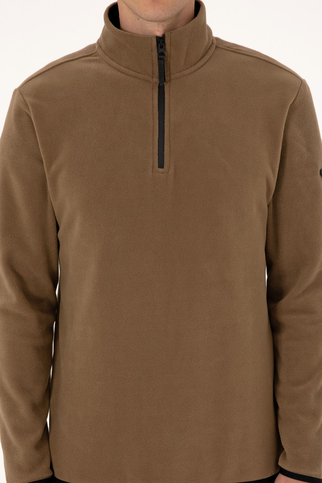 Erkek Haki Basic Sweatshirt Sepette S_rpriz _ndirim - U.s. polo assn фото 6