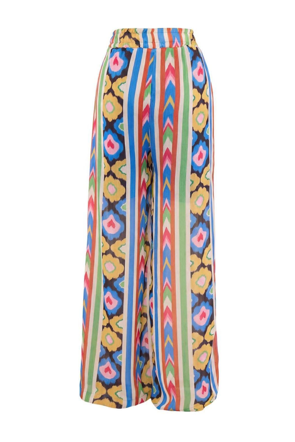 Geometrik Desenli Dokuma Plaj Pantolon TBESS26PL00022 - Trendyolmilla фото 7