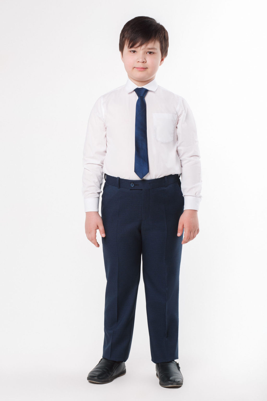 Брюки для мальчика БД-123т цвет синий