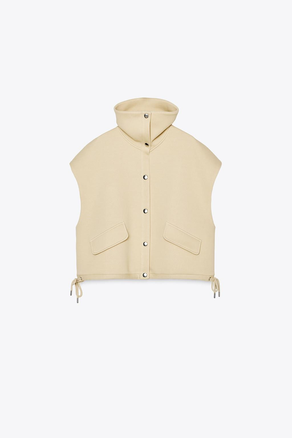 PIQUE WAISTCOAT - Zara фото 4