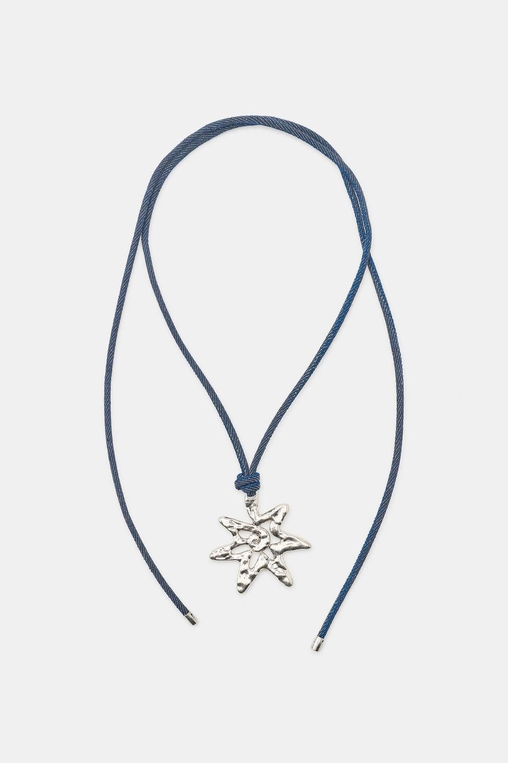 STAR CORD NECKLACE - Zara фото 2