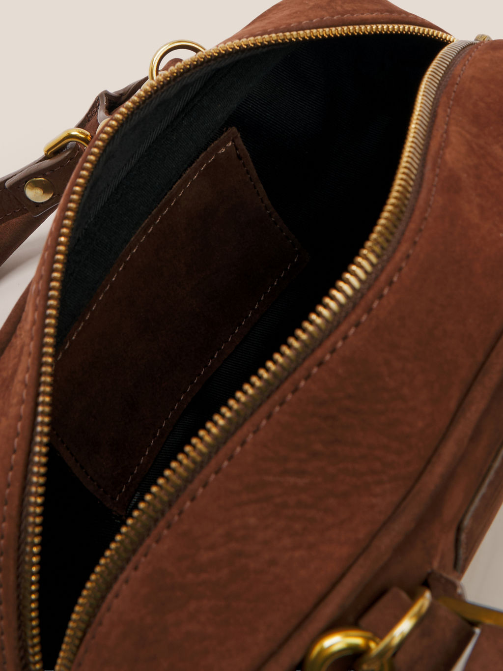 Женская сумка с ручками CALZETTI JADE Артикул 4741847, коричневый  фото 5