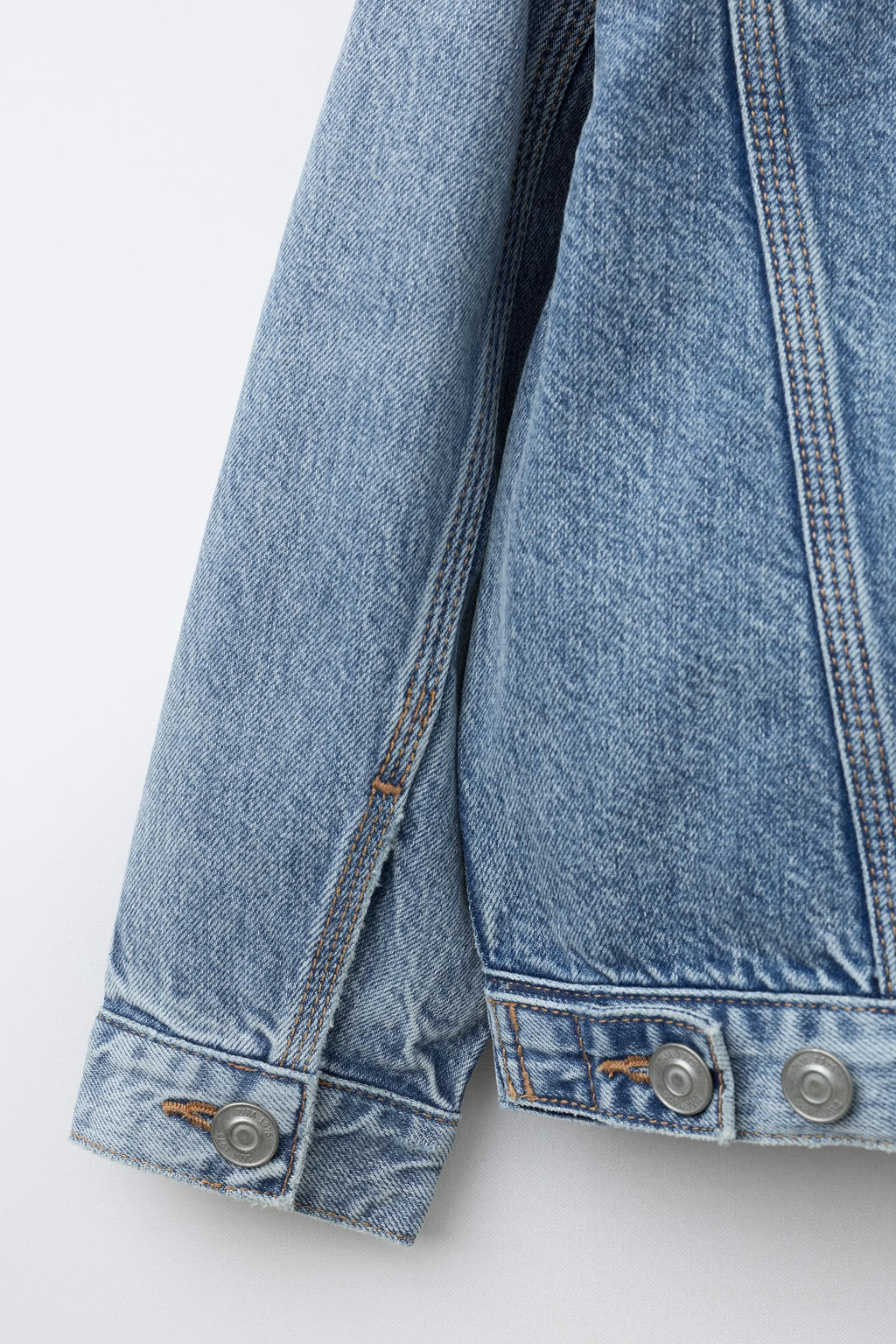 CAZADORA DENIM B?SICA / Azul - Zara фото 5