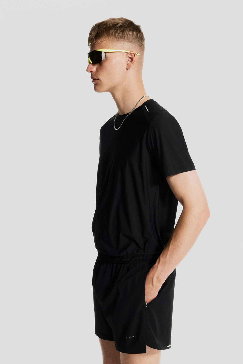 Pantal?n corto de running con DryMove - H&m фото 6