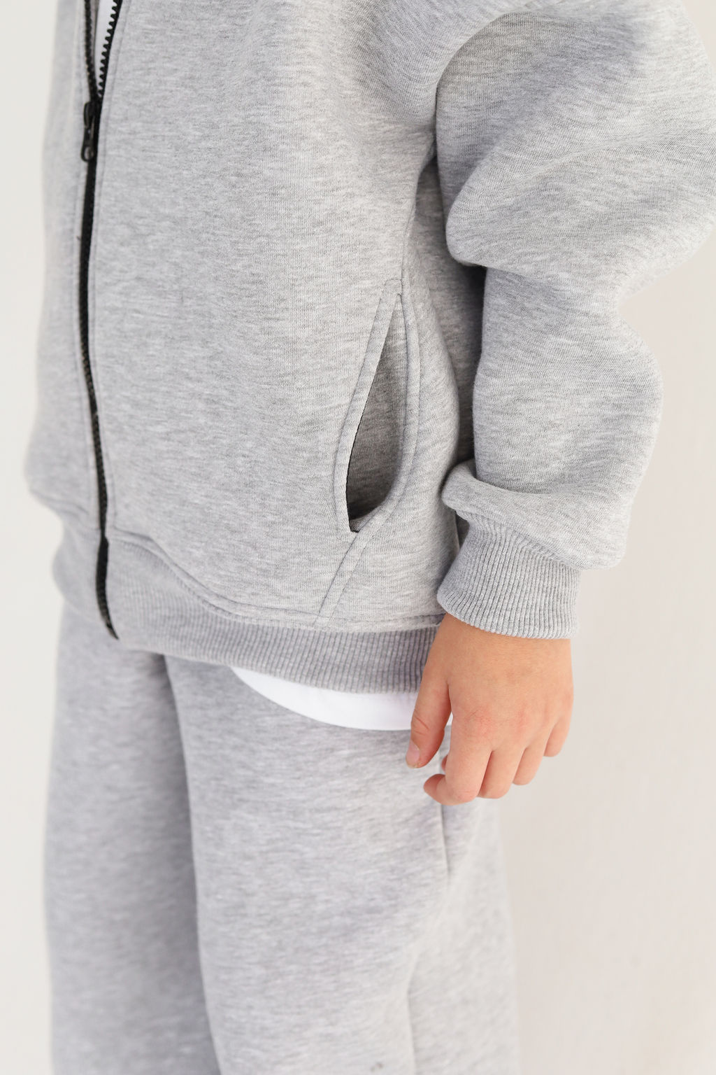 Бомбер утепленный, меланж - Inzibe фото 13