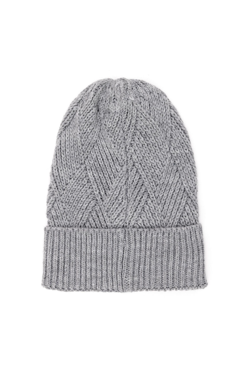 Женский серый меланжевый берет Неожиданная скидка в корзине