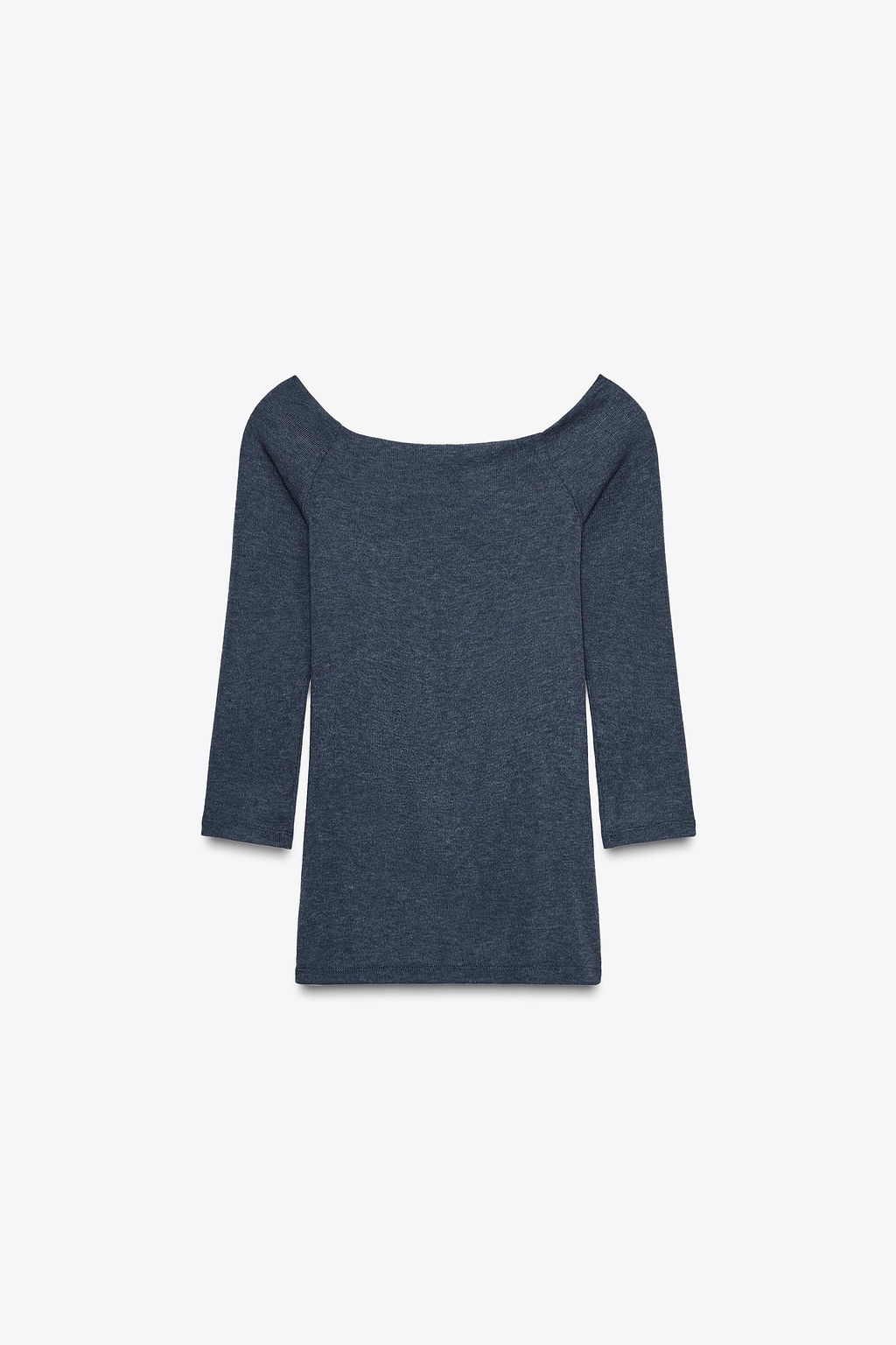 BOAT NECK T-SHIRT - Zara фото 6