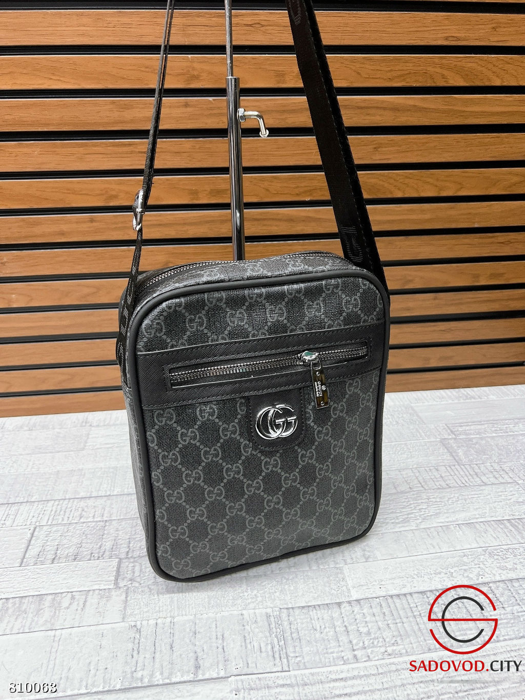 Мужская сумка из кожи 20*24 см. - Bruno фото 3