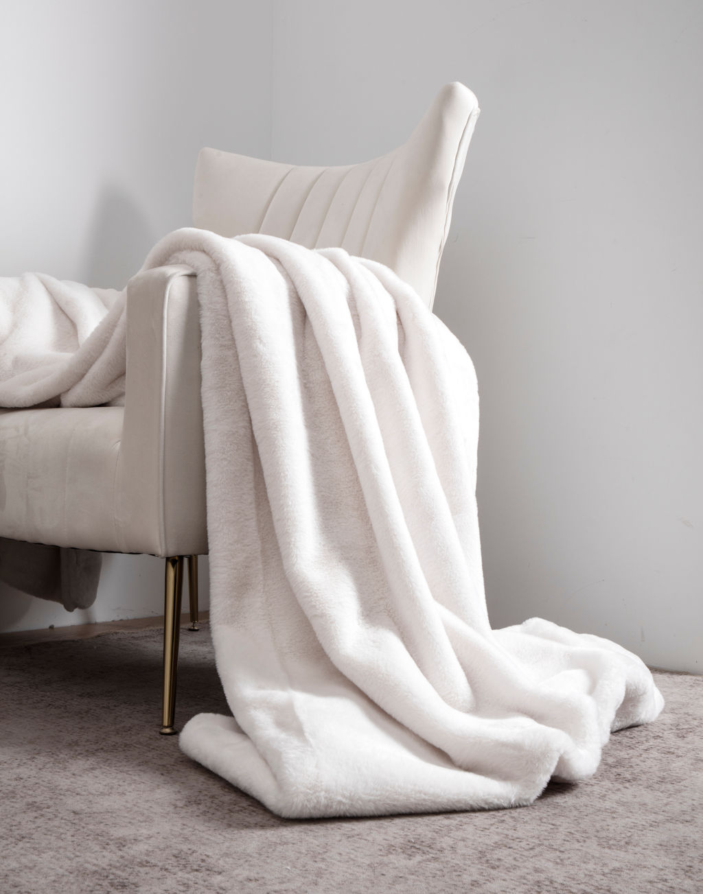 Покрывало декоративное Rabbit (молоко) - Kazanov.a. фото 6