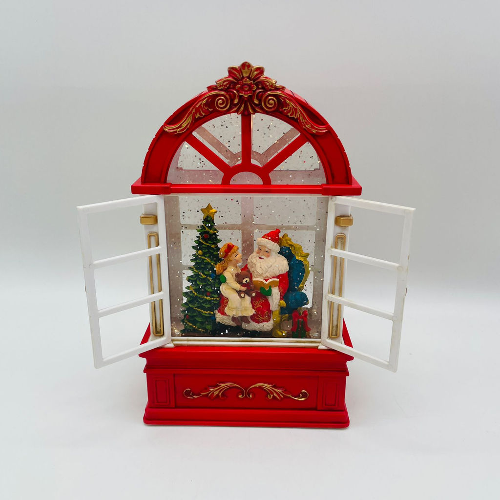 Новогодний декор стекло - Окно со створками 22 см (арт. 23027A/23027B) в ассортименте - Ип лебедев о.ю фото 8