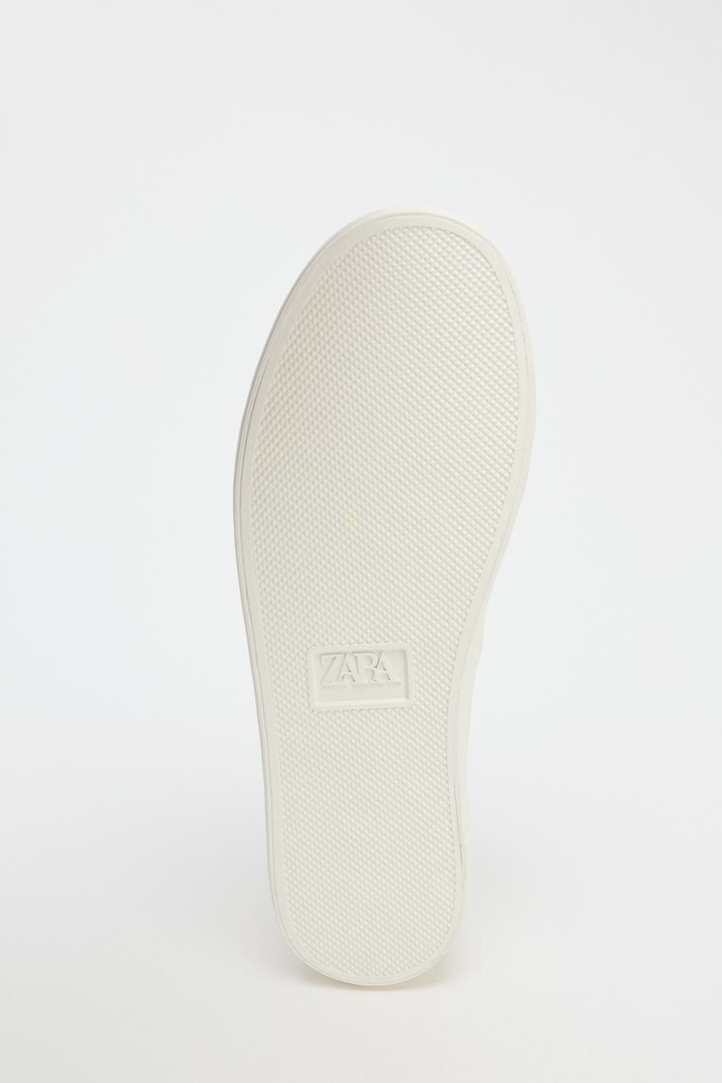 FLORAL EMBROIDERED TRAINERS - Zara фото 7