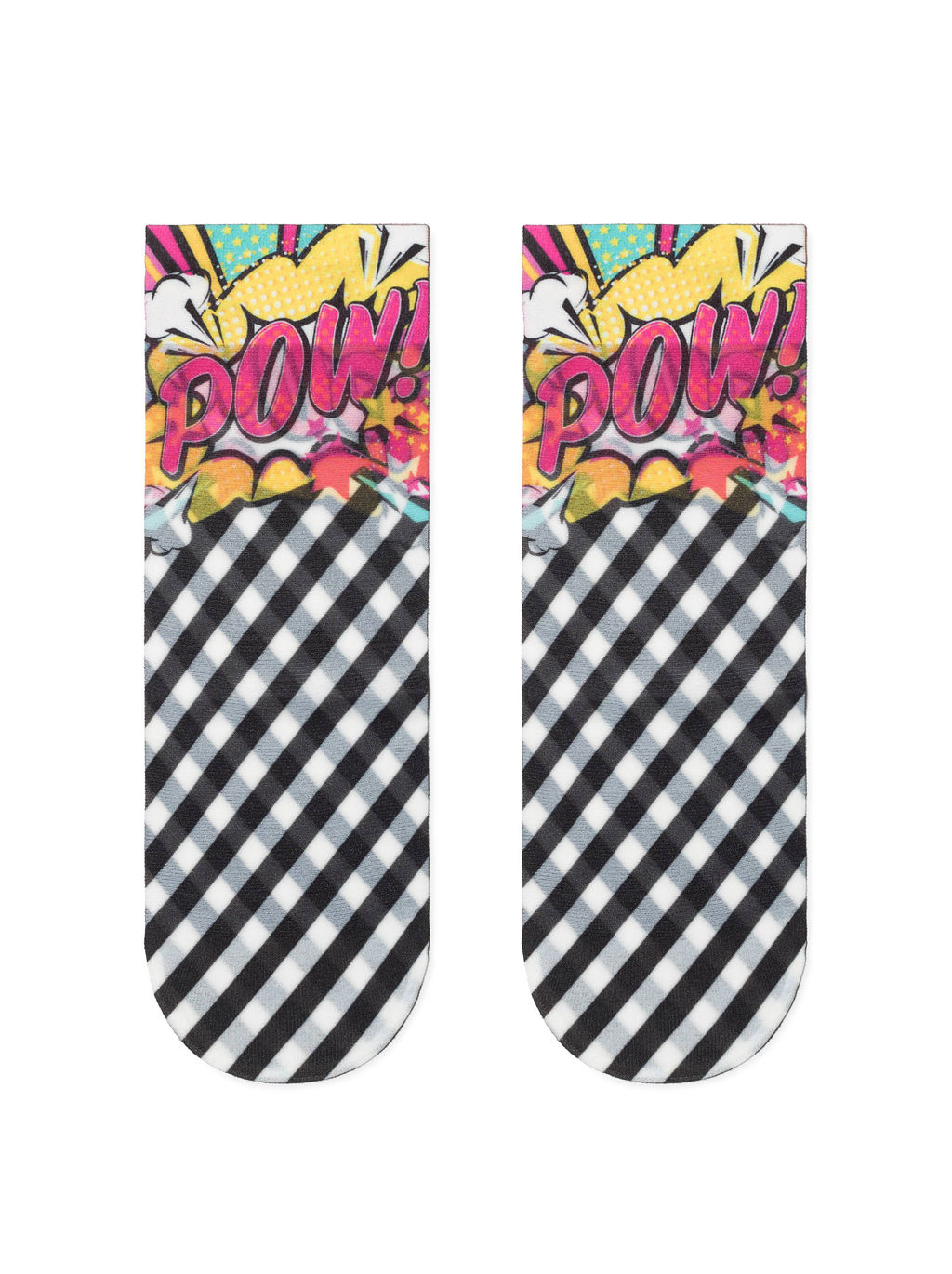 Цена за 2 пары. Носки Классические CONTE Носки с ярким принтом FANTASY 40 mix - Conte elegant фото 18