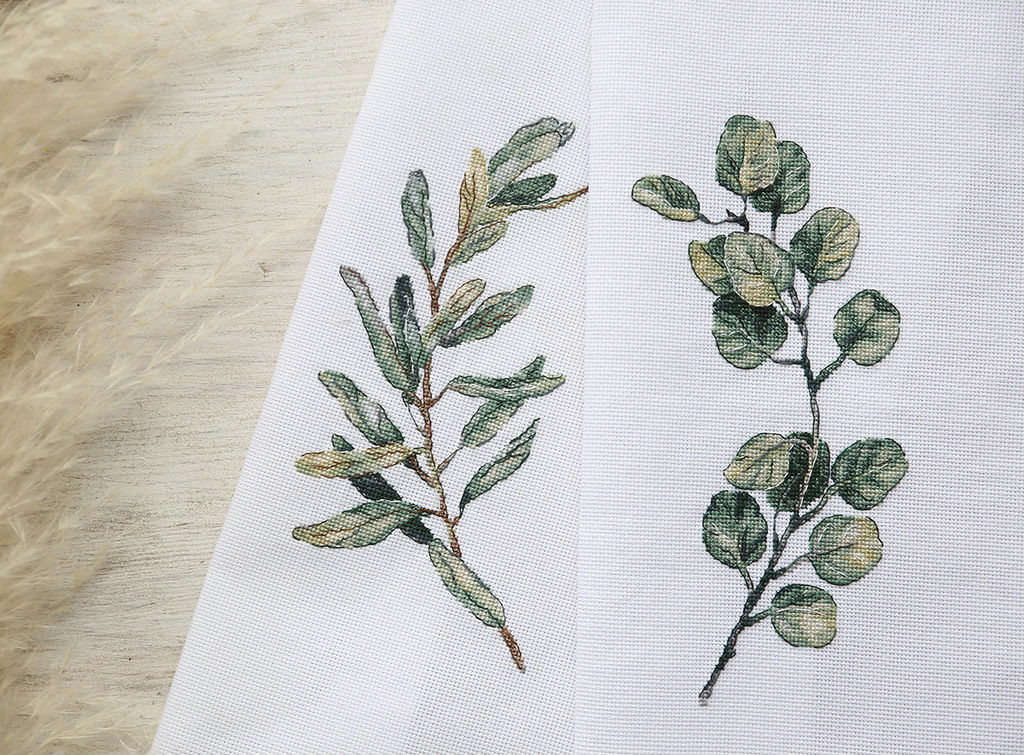 Набор для вышивания PANNA C-7300 Веточка оливы 21 х 30 см