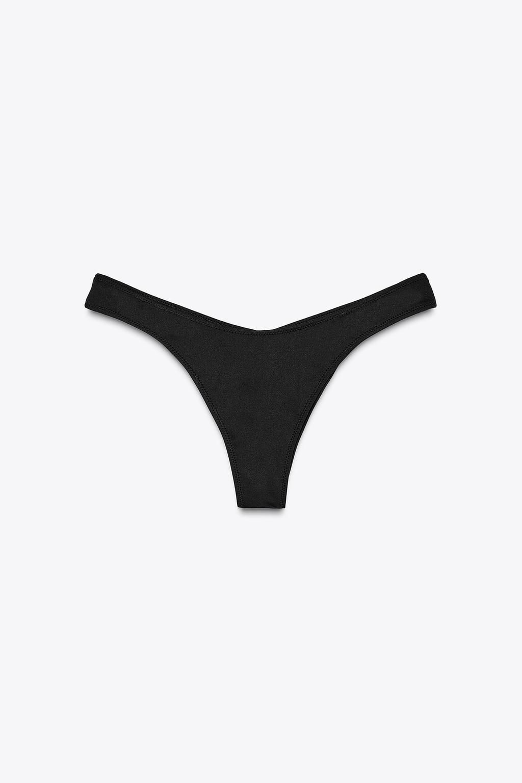GATHERED BIKINI BOTTOM - Zara фото 2