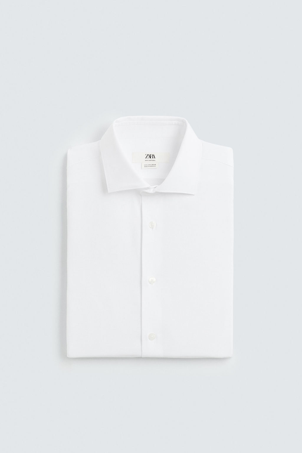 SLIM FIT TEXTURED SHIRT - Zara фото 8