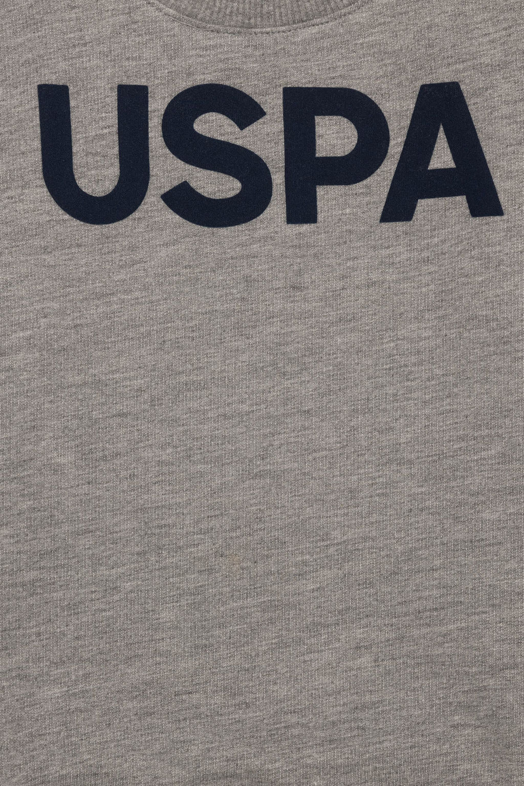 Erkek Гocuk Gri Melanj Basic Sweatshirt
