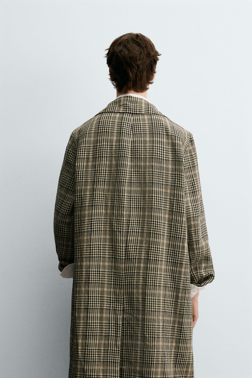 LIMITED EDITION WOOL - LINEN COAT - Zara фото 3