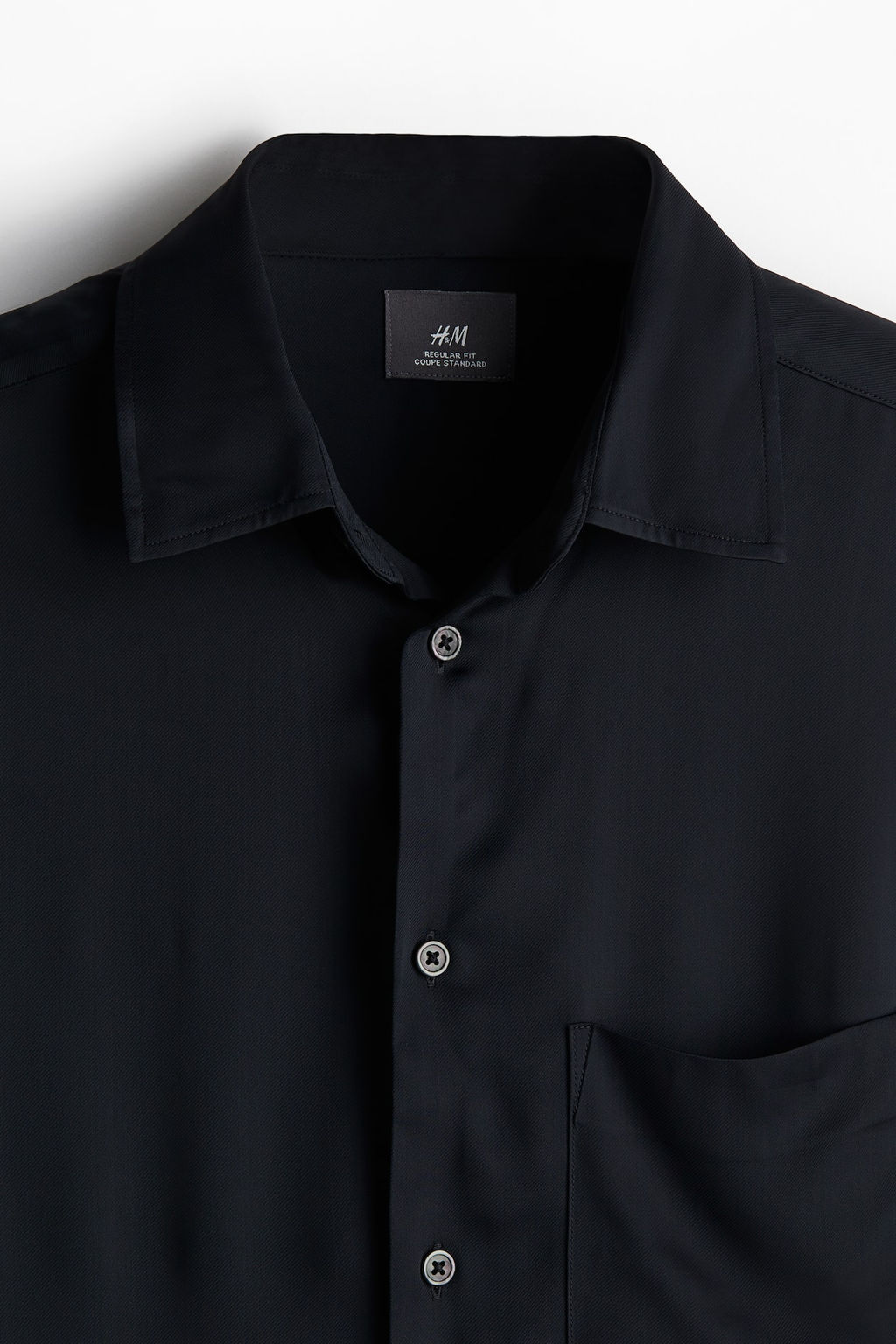 Camisa de saten Regular Fit - H&m фото 6