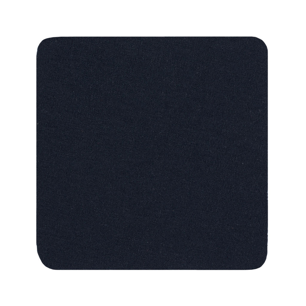 Термоаппликация BLITZ Термозаплатка квадрат трикотаж 12х12 см 4 шт 02 темно-синий