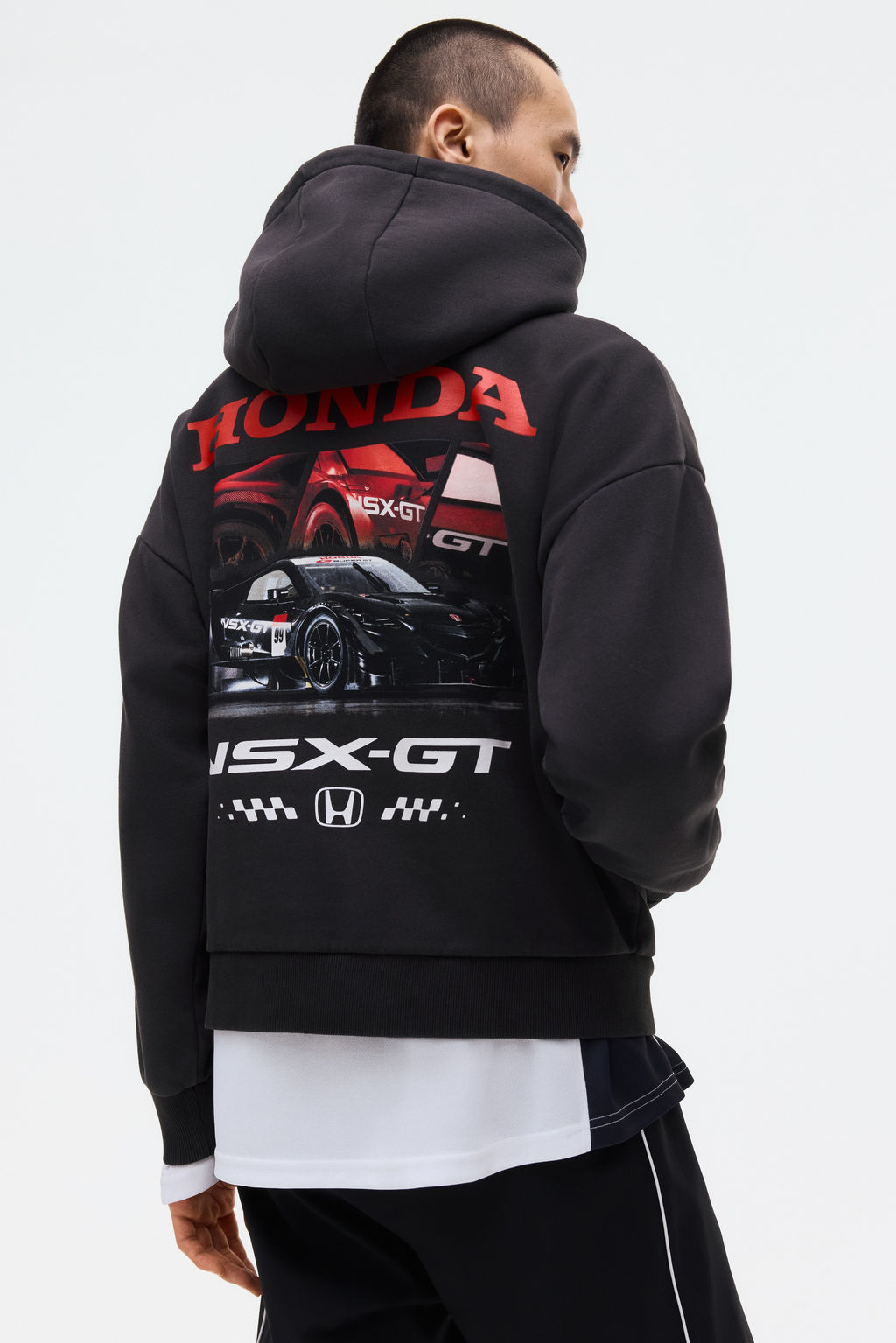Sudadera estampada con capucha Oversized Fit - H&m фото 2