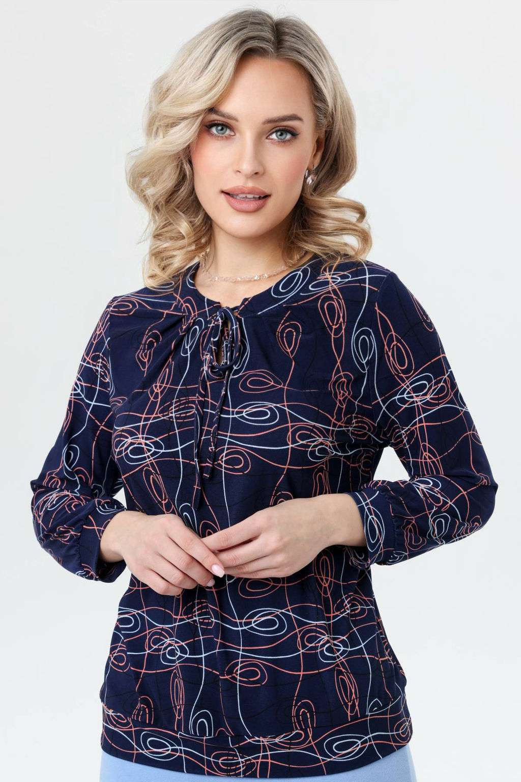 Блузка женская 7037/05/Оливковый - Rise фото 12