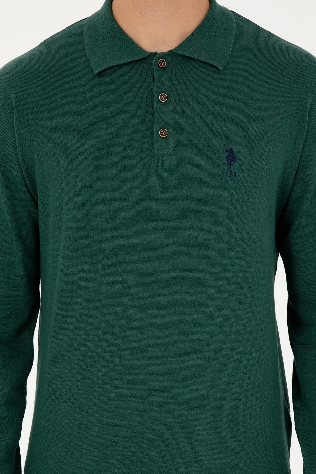 Erkek Koyu Ye_il Basic Kazak