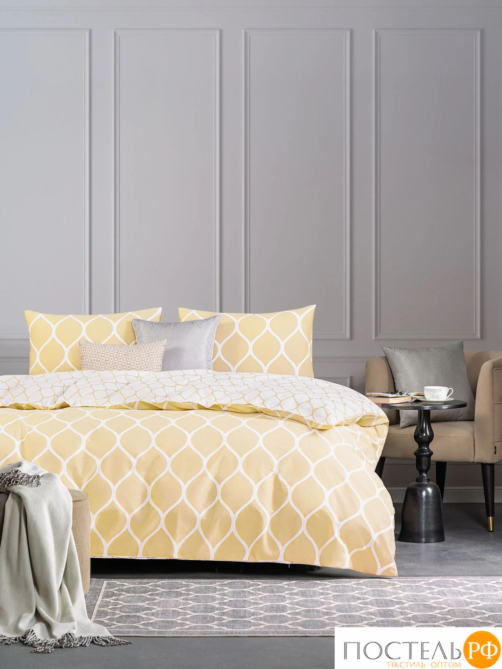 КПБ PRIME PRIVE ХАРДИ желт  фото 2