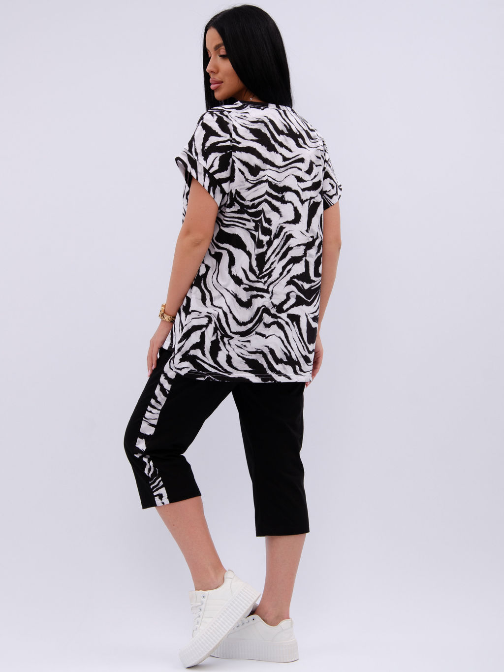 Костюм "Даниэла" чёрный, трикотаж