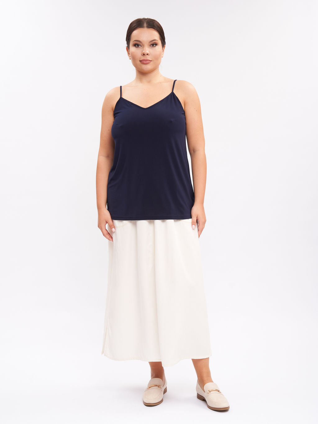 Топ на тонких бретелях MT10107DBL05