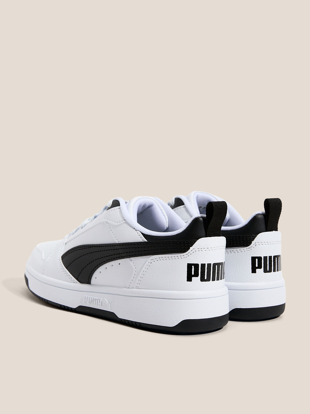 Детские кеды PUMA Puma Rebound V6 Lo Jr Артикул 4587249, белый