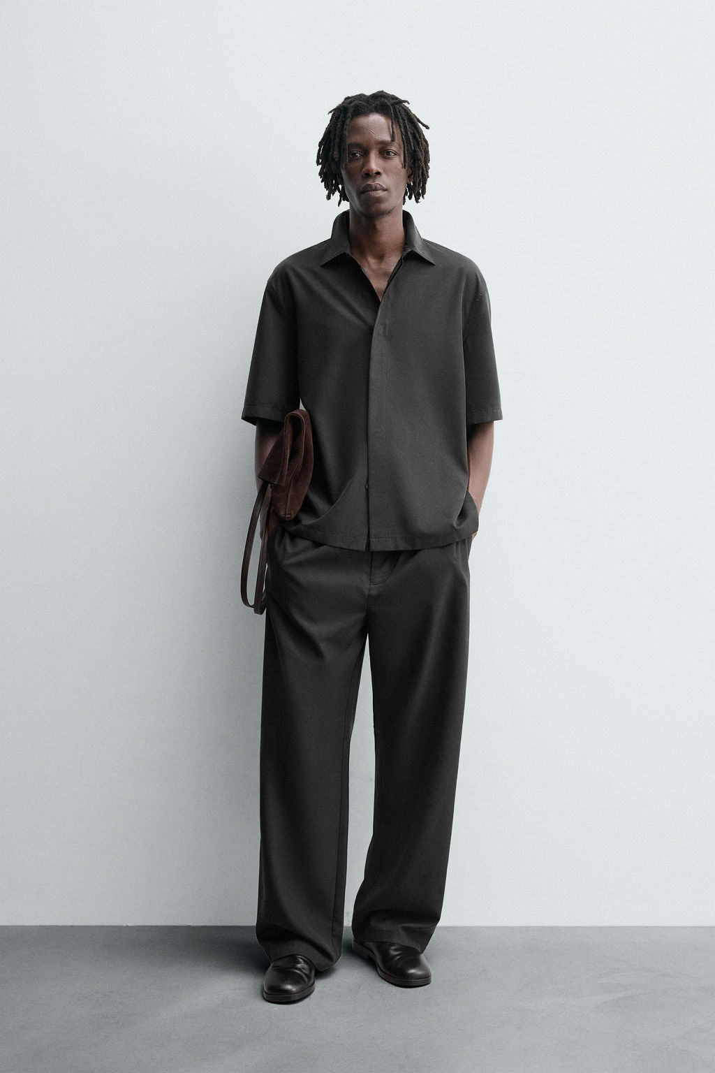 RELAXED FIT FLOWING SHIRT