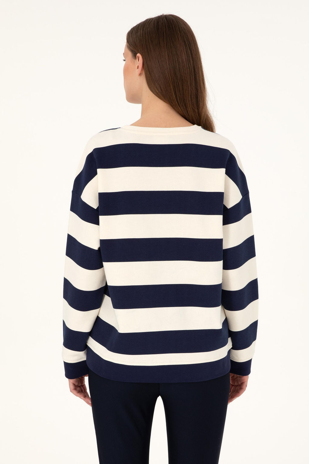 Женский кремовый свитшот Неожиданная скидка в корзине - U.s. polo assn фото 5